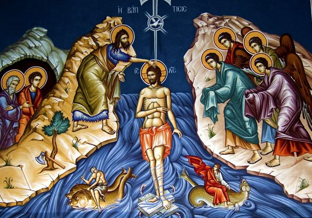 Водохреща в українській церкві в Берліні
